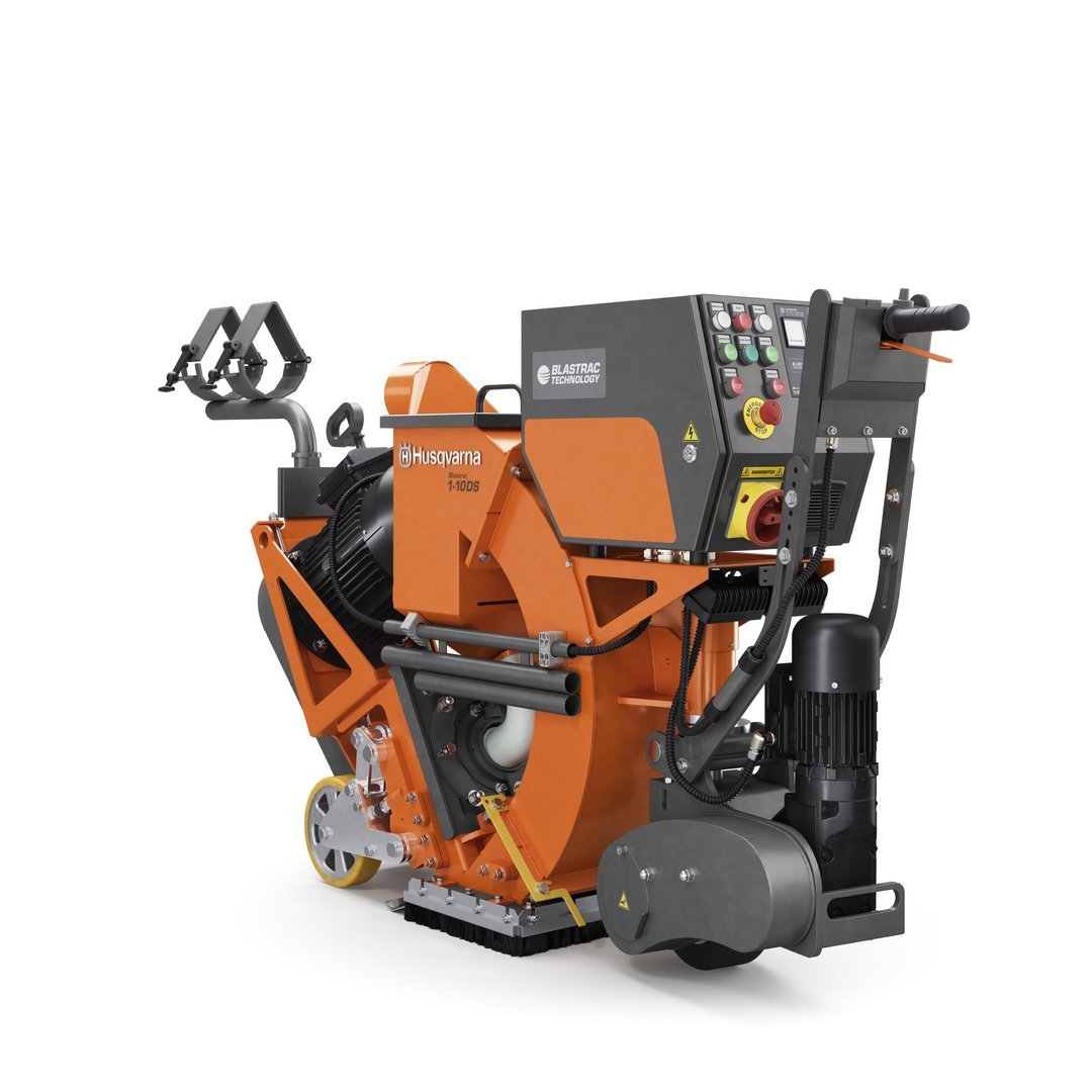 1-10DS.jpg BLASTRAC / HUSQVARNA 1-10 DS - Kugelstrahlmaschine – Bild 1