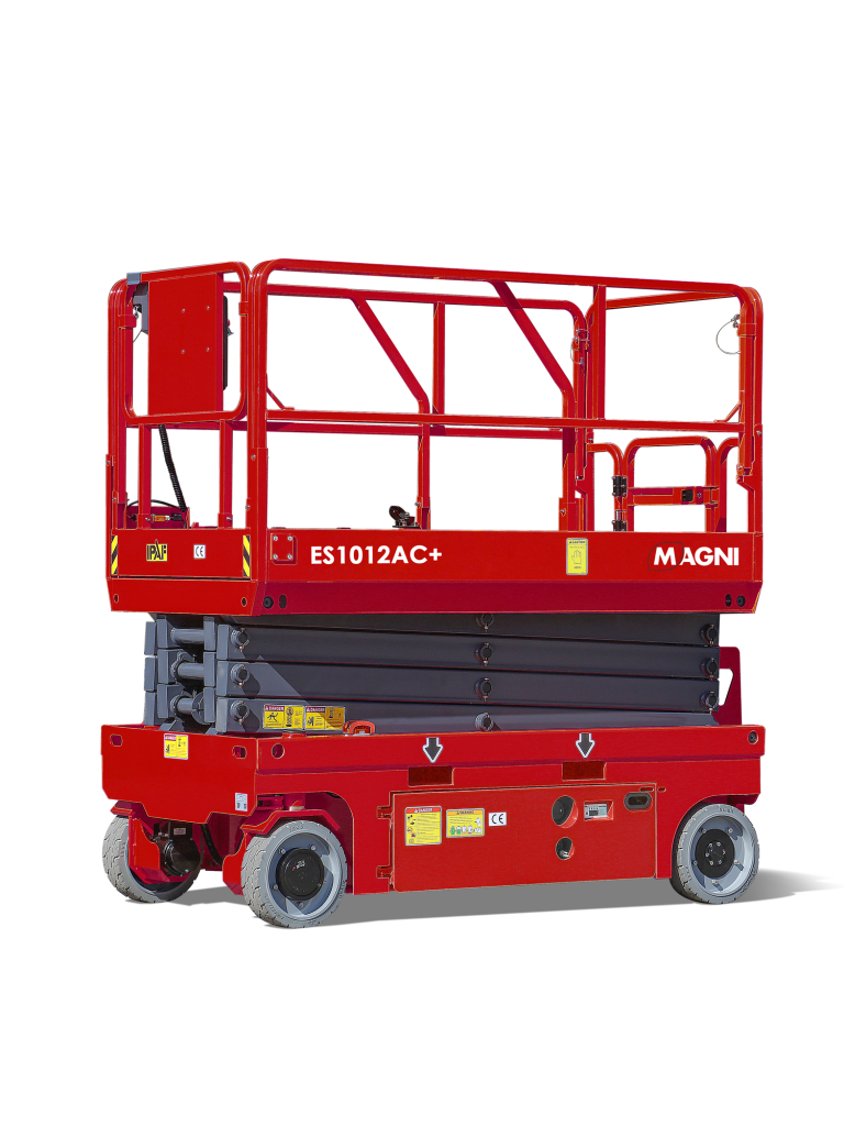 1_ES1012ACplus-copertina-768x1024-1.png MAGNI ES1012AC+ Elektro-Scherenarbeitsbühne 10,0 mtr. – Bild 1