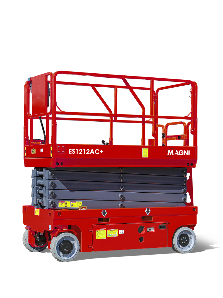 1_ES1212ACplus-copertina-768x1024-1.png MAGNI ES1212AC Elektro-Scherenarbeitsbühne 12,0 mtr. – Bild 1