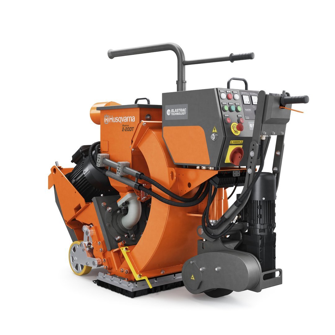 2-20DT.jpg BLASTRAC / HUSQVARNA 2-20 DT - Kugelstrahlmaschine – Bild 1
