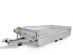 Humbaur Universal 3000 Seilwinde, Alu Bordwände 350 mm, Auffahrbohlen – Bild 6