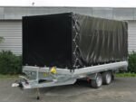 Humbaur Universal 3000 Seilwinde, Alu Bordwände 350 mm, Auffahrbohlen – Bild 3