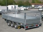 Humbaur HTK 3500.41 ALU Tridem 3 Achser mit Gitteraufsatz 600mm – Bild 9
