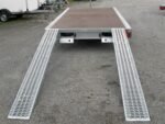 Humbaur Universal 3000 Seilwinde, Alu Bordwände 350 mm, Auffahrbohlen – Bild 4