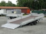 Hapert Indigo HT-2 - 3500 - 5050 x 2210 Kipphydraulik, Parabelfederung, Bordwände Rampe