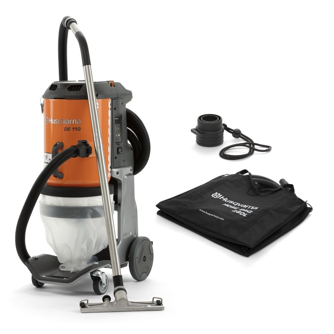 DE110-1.jpg HUSQVARNA DE 110 - Staubsauger VORFÜHRGERÄT – Bild 1