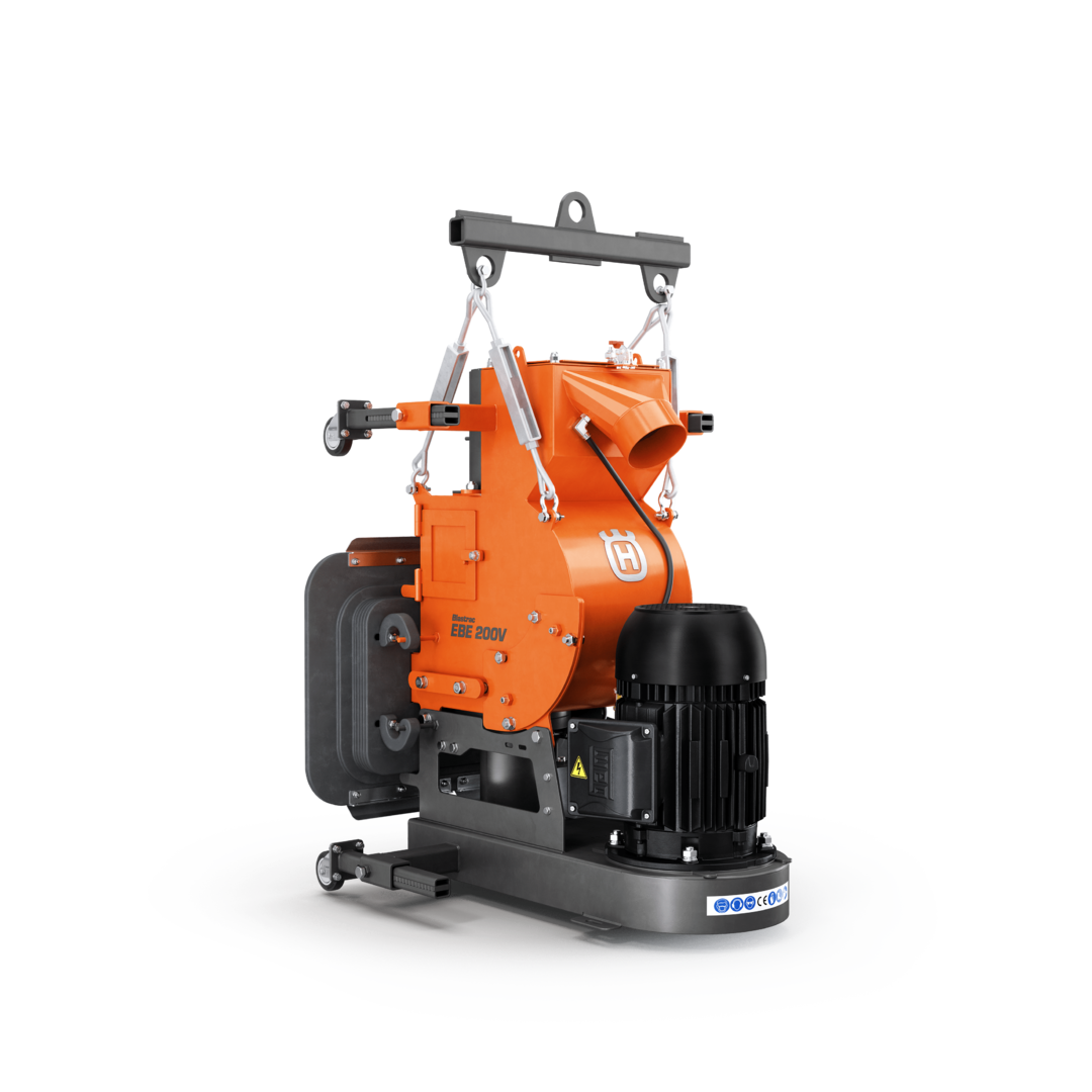 EBE_200V.png BLASTRAC / HUSQVARNA EBE 200V - Stahlstrahlmaschine – Bild 1