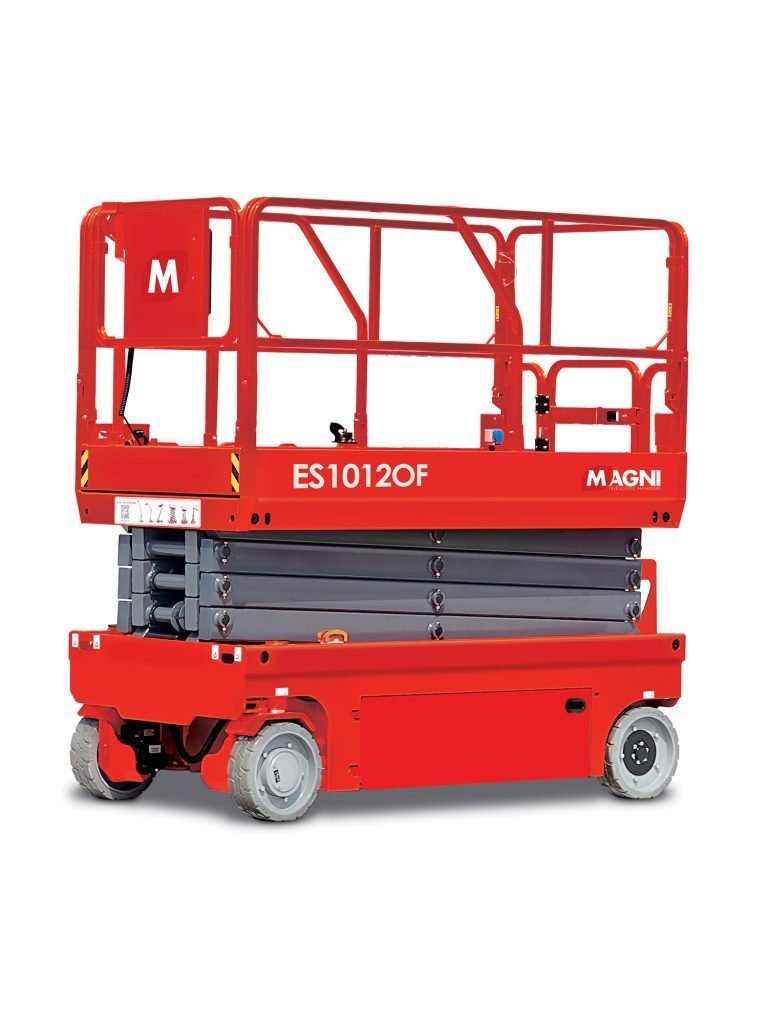 ES1012OF-cop-prod-768x1024-1.jpg MAGNI ES1012OF Elektro-Scherenarbeitsbühne 10,0 mtr. (ölfrei) – Bild 1