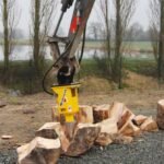 RABAUD FRH 810 | Kegelspalter für Minibagger 8,0 - 12,0 to. – Bild 3
