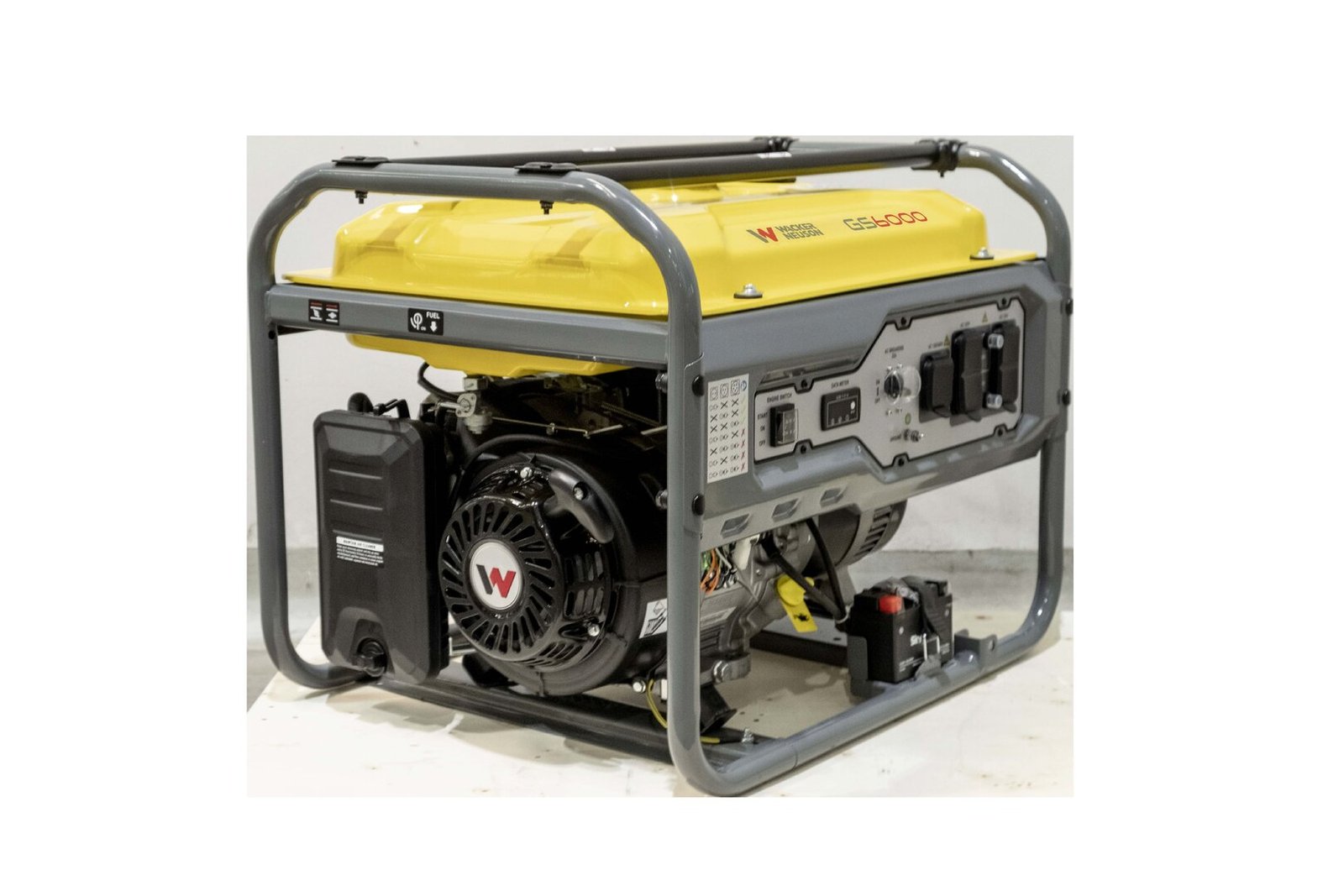 GS6000_Klein.jpg WACKER NEUSON GS 6000G benzinbetriebener Stromerzeuger 230 Volt | 5,5 kW – Bild 1