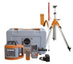 NEDO SIRIUS 1 HV "green" im Set mit Stativ und Flexilatte - Rotationslaser horizontal & vertikal