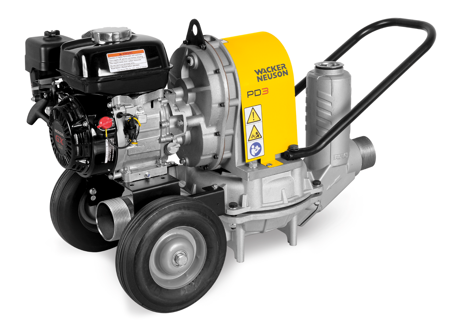 PDI3A.png WACKER NEUSON PDI 3A benzinbetriebene Schmutzwasserpumpe – Bild 1