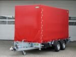 Unsinn UAG 4217-35-14-E-HP Absenkanhänger mit Elektrohydraulik und Planenaufbau – Bild 9