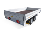 Hochlader Tandemanhänger HUMBAUR Serie 2000 HT 303121 – Bild 3