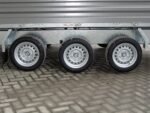 Humbaur HTK 3500.41 STAHL Tridem 3 Achser NEU – Stahlbordwand Schwarz – Bild 9