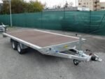 Humbaur Universal 3000 Seilwinde, Alu Bordwände 350 mm, Auffahrbohlen