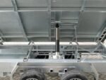 Humbaur HTK 3500.31 STAHL E-Pumpe, Gitteraufsatz, Rampen, Stützen – Bild 11