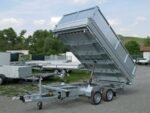 Humbaur HTK 3500.37 ALU E-Pumpe, Stahlblechaufsatz 600 mm – Bild 4