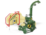 NEGRI Holzhäcksler C13 / Häcksler mit Dreipunktaufnahme CAT. 1 / 2 für Traktor