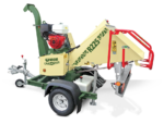 NEGRI Biohäcksler R225 / Benzin-Häcksler mit Straßenfahrwerk