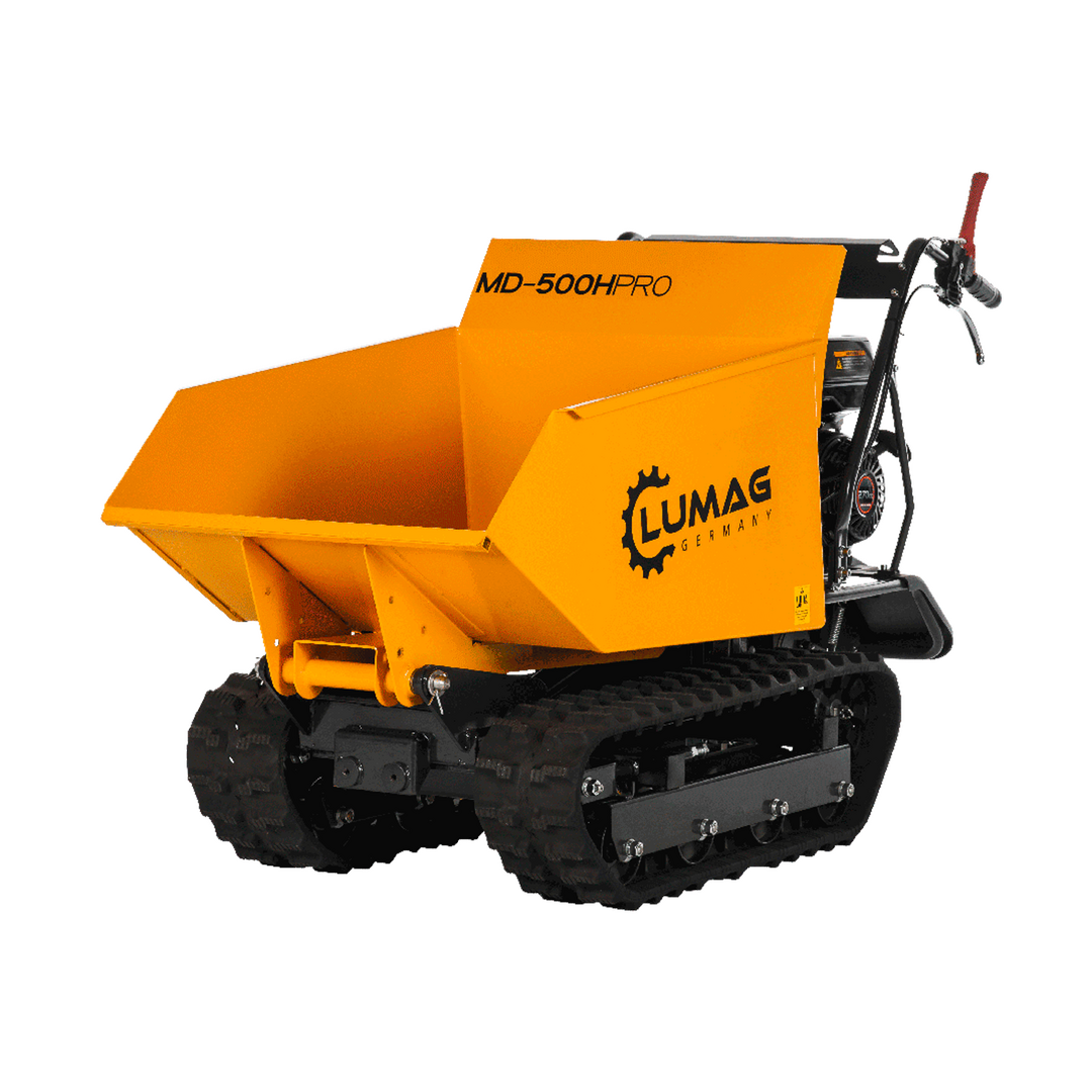 zoom-pb-md500hpro-1.png LUMAG MD500HPRO Minidumper mit Frontkippmulde 500 kg Zuladung – Bild 1