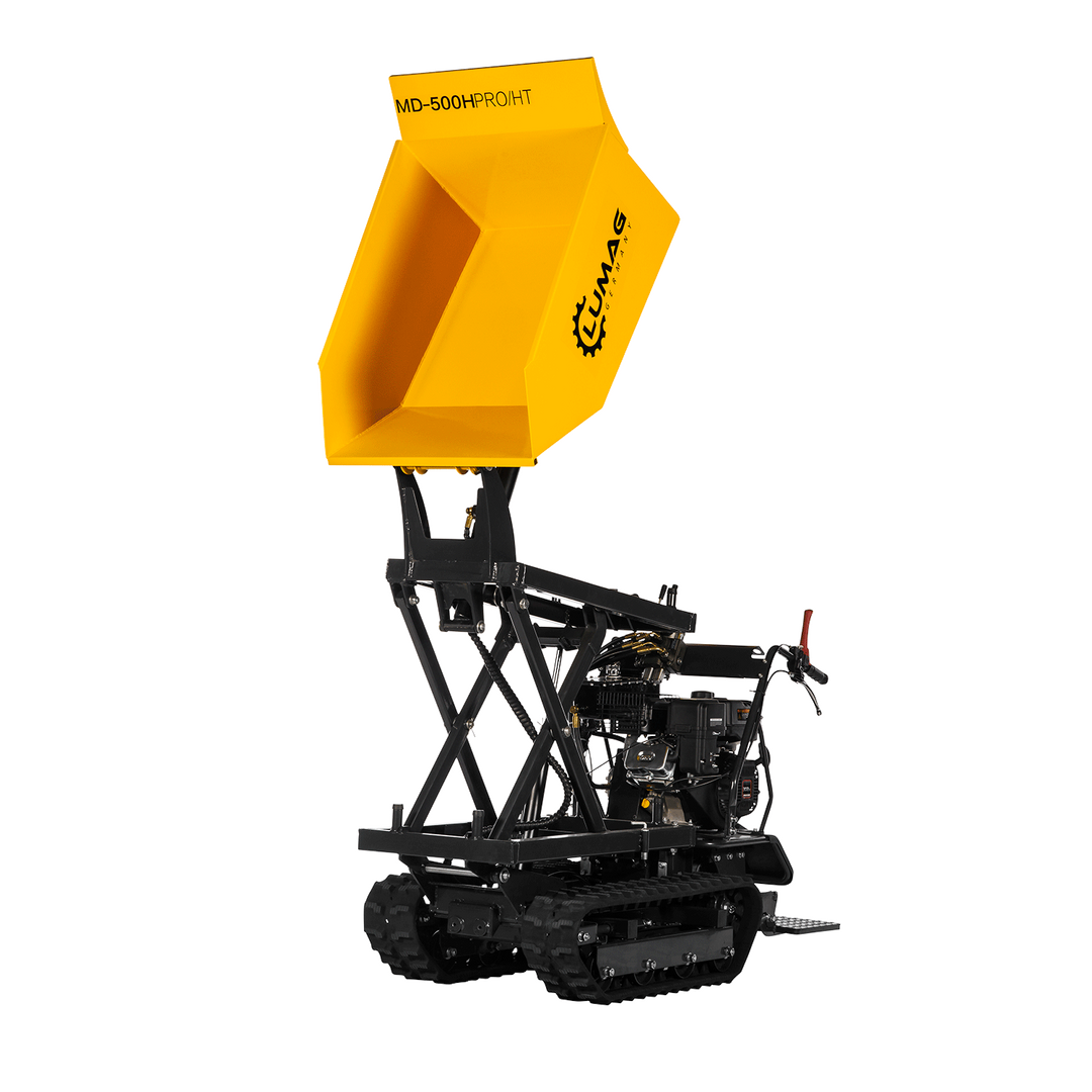 zoom-pb-md500hproht-3.png LUMAG MD500HPROHT Minidumper Hochkipper mit Frontkippmulde 500 kg Zuladung – Bild 1