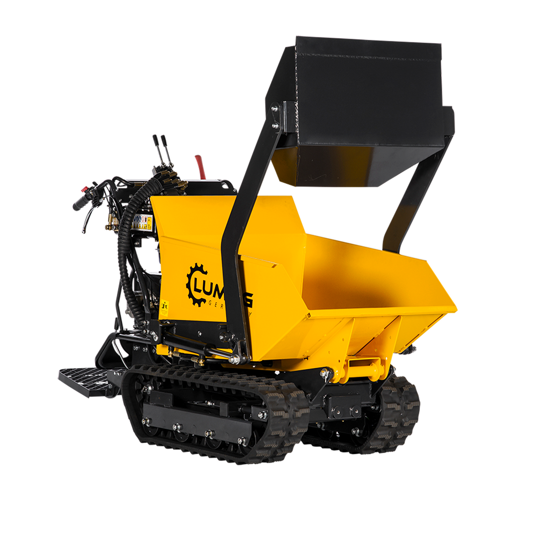 zoom-pb-md500hpros-2.png LUMAG MD500HPROS Minidumper mit Frontkippmulde und Selbstladeschaufel 500 kg Zuladung – Bild 1