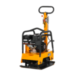 LUMAG RP-130HPC - Rüttelplatte reversierbar mit 130 kg inkl. Transportfahrwerk und Gummimatte