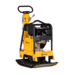 LUMAG RP-160HPC - Rüttelplatte reversierbar mit 160 kg inkl. Transportfahrwerk und Gummimatte – Bild 2