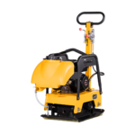 LUMAG RPi25N - Rüttelplatte reversierbar mit 131 kg inkl. Transportfahrwerk und Gummimatte