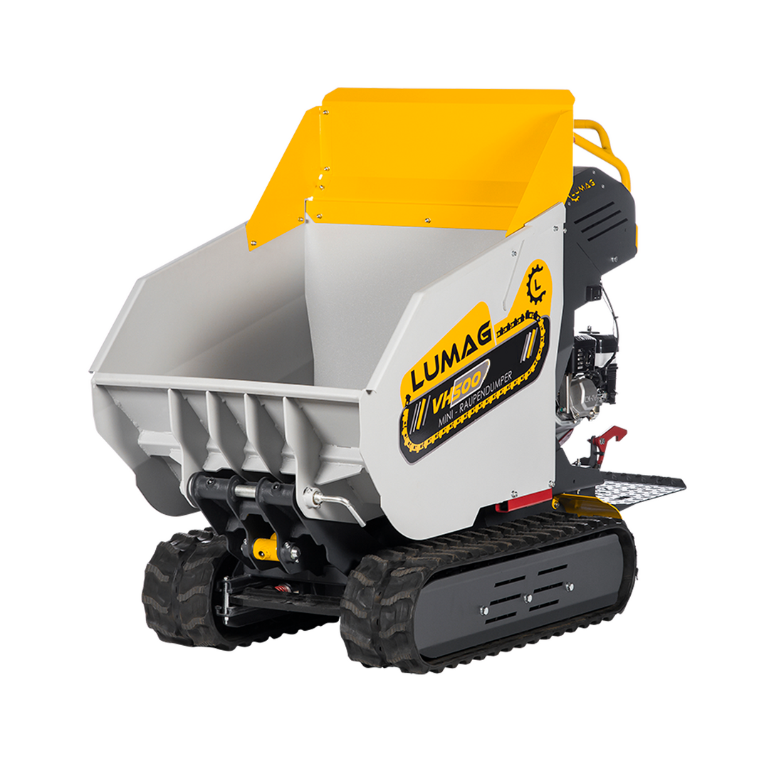 zoom-pb-vh500a-serie-1_1.png LUMAG VH500GXA Minidumper mit Frontkippmulde 500 kg Zuladung – Bild 1